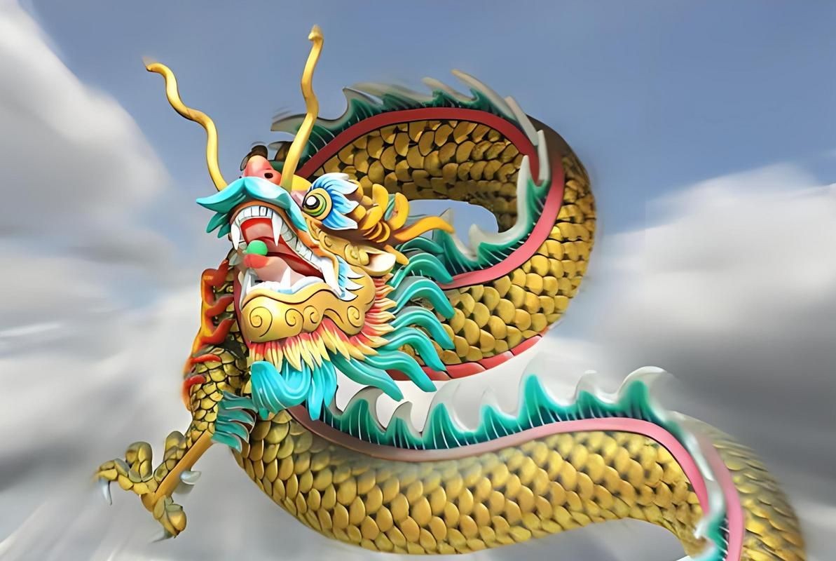 九種顏色的龍圖片：“九種顏色的龍圖片”展現融合傳統美學與現代創意的創意