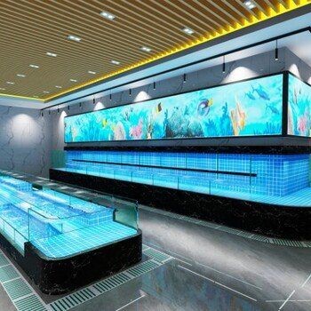 揭陽魚缸定做：揭陽海鮮缸定做