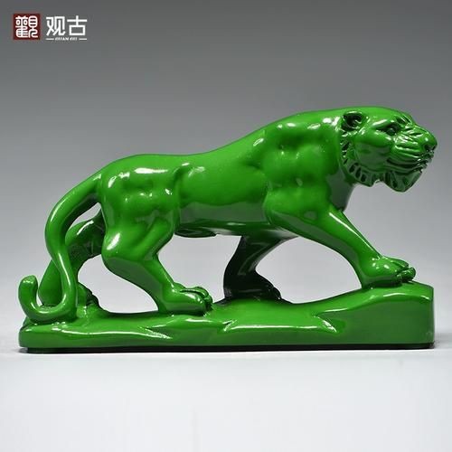 綠色的老虎圖片|綠色的老虎