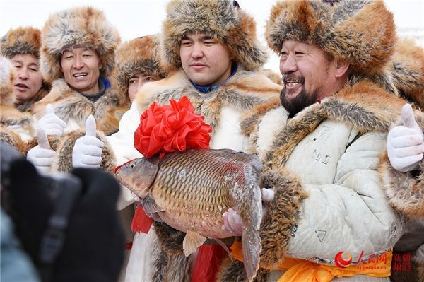福海魚(yú)圖片及價(jià)格|新疆福海冬捕節(jié)頭魚(yú)拍賣價(jià)刷新歷史新高