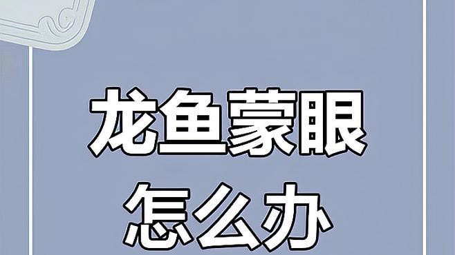 龍魚蒙眼多久會(huì)好？|龍魚蒙眼多久能痊愈