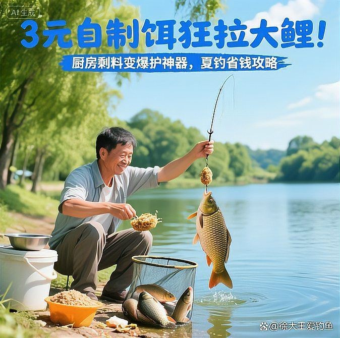 鯉魚餌料絕密配方|《鯉魚餌料絕密配方》釣鯉魚必備的五個超好用餌料配方