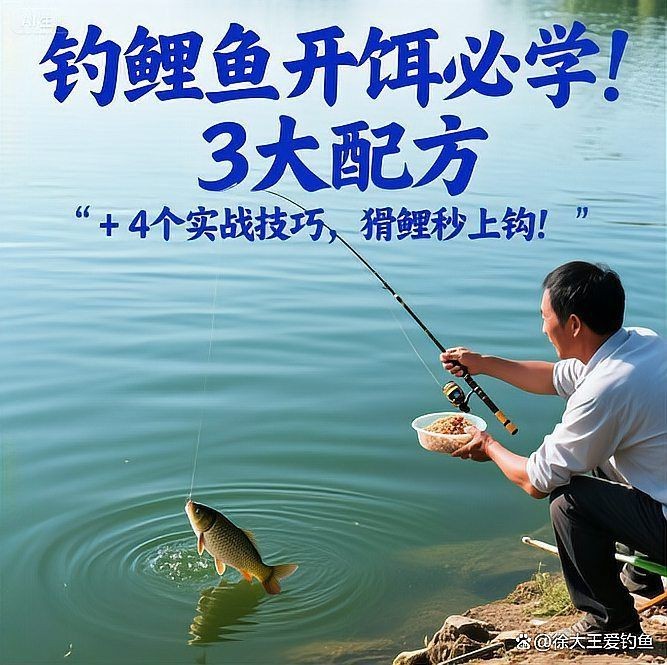 鯉魚餌料絕密配方|《鯉魚餌料絕密配方》釣鯉魚必備的五個超好用餌料配方
