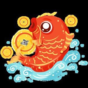 錦鯉卡通圖片可愛|《錦鯉卡通圖片可愛》