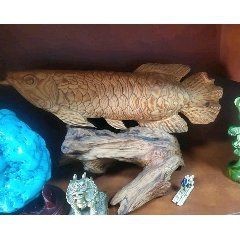 木雕金龍魚的市場價格是多少？|木雕金龍魚的市場價格