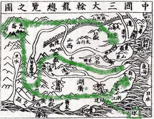龍形地的風水圖解|龍形地風水圖解