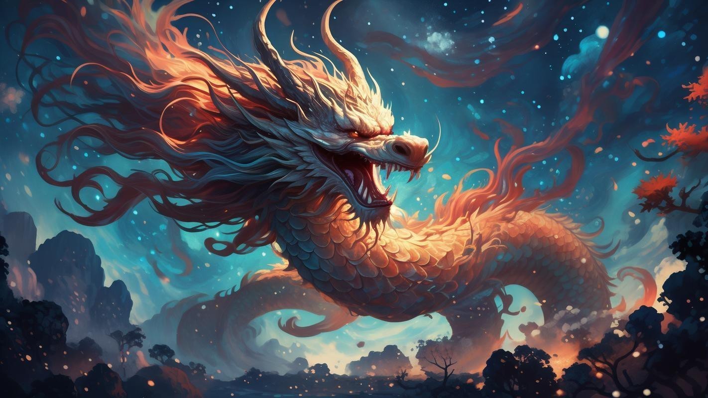 能推薦一些高清龍圖片嗎？|高清中國龍圖片大全