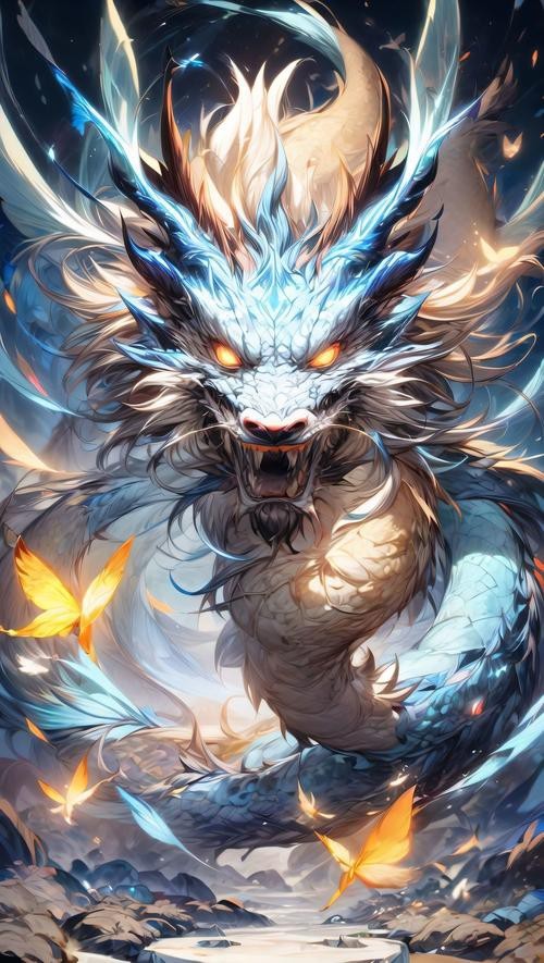 能推薦一些高清龍圖片嗎？|高清中國龍圖片大全