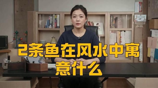 兩條魚的風水寓意|兩條魚在風水中的寓意