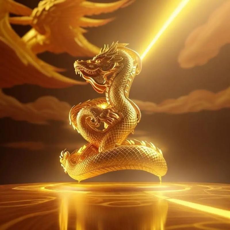 金龍的圖片最漂亮的【張大千《金龍獻瑞》:潑墨潑彩中的東方神韻】