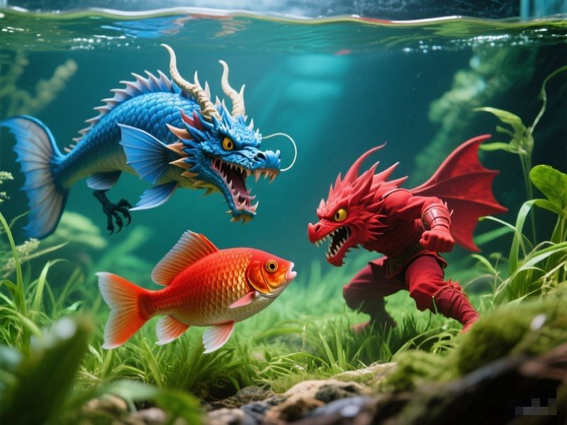 曼龍魚什么時候攻擊性最強？【曼龍魚怎么養(yǎng)藍曼龍魚的養(yǎng)殖方法與技巧愛養(yǎng)love寵物】