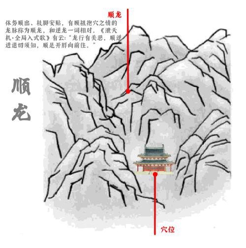 風水龍圖片【形勢派風水學中的“龍”指的是什么，它有什么作用】
