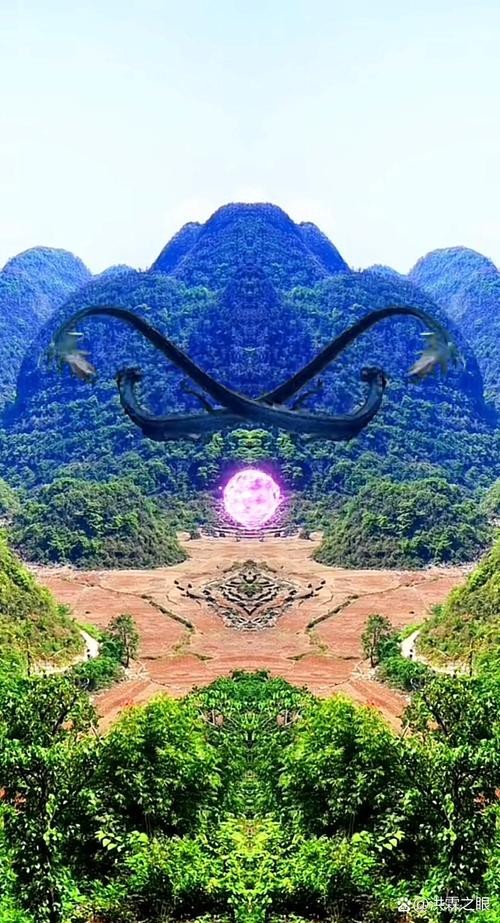 風水龍圖片【形勢派風水學中的“龍”指的是什么，它有什么作用】
