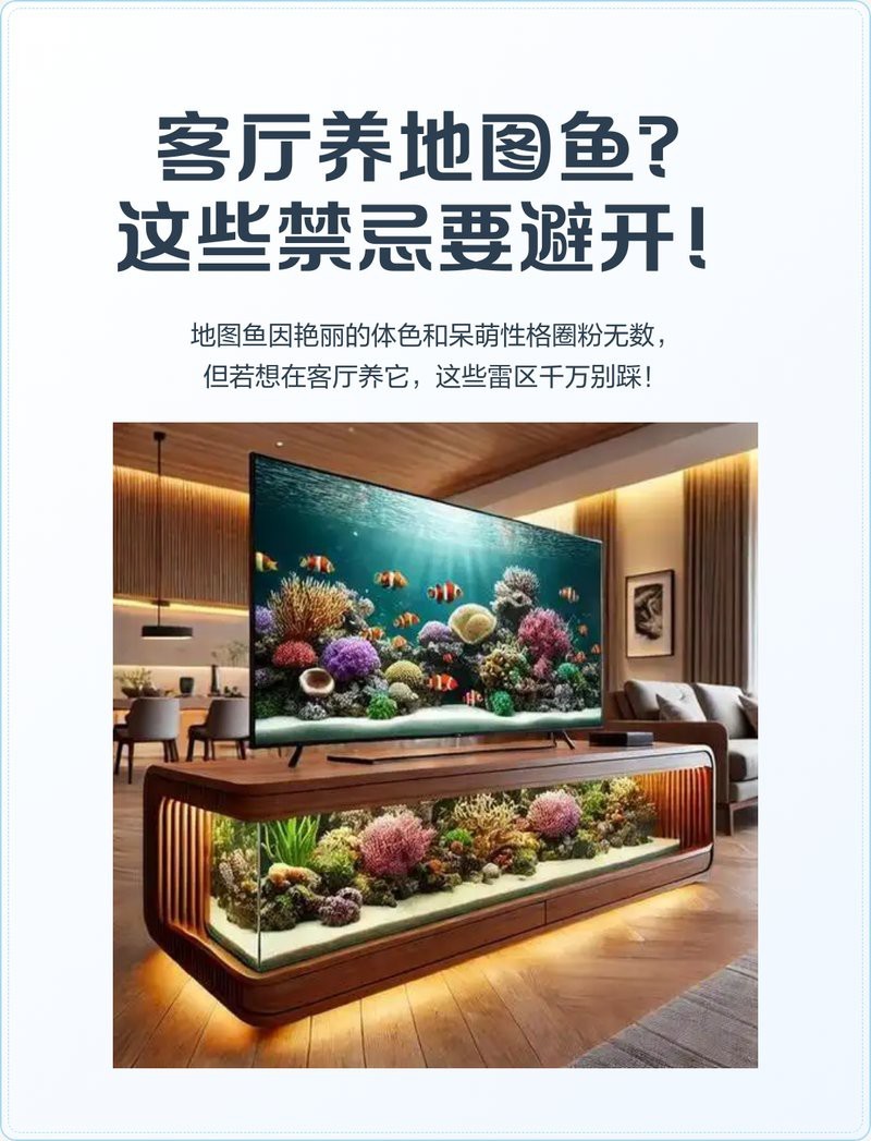 地圖魚(yú)放客廳大忌【客廳養(yǎng)地圖魚(yú)的風(fēng)水禁忌與科學(xué)養(yǎng)護(hù)指南】