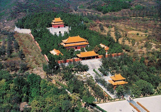 十三陵風水龍脈圖解【中國古代建筑風水之謎——明十三陵】
