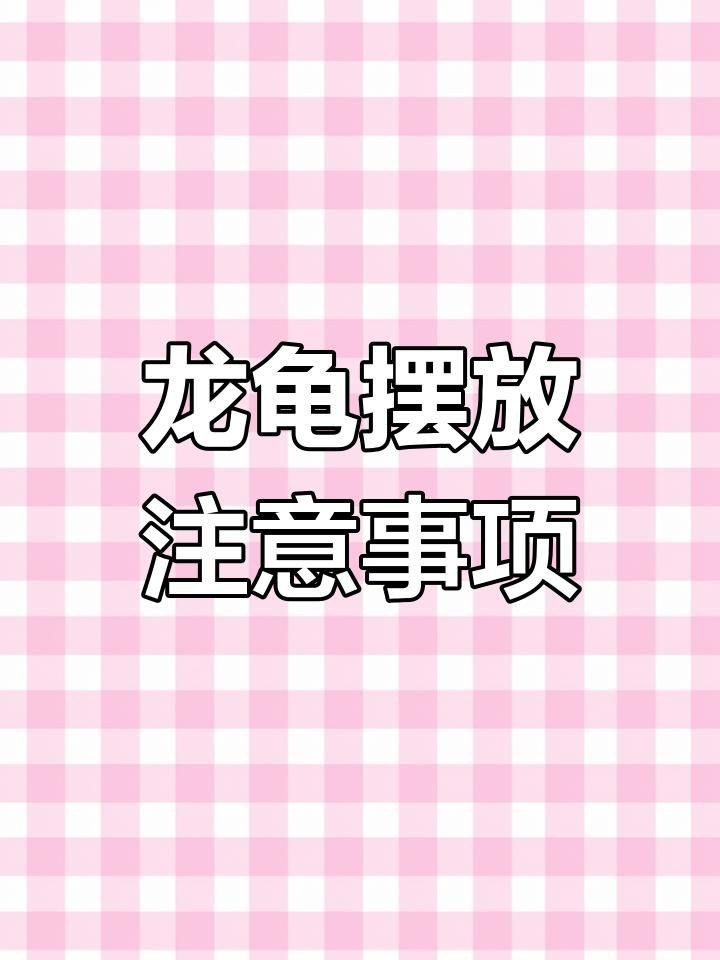 龍龜擺放時需要注意哪些禁忌？【青辰易道龍龜吉祥物布局注意事項】