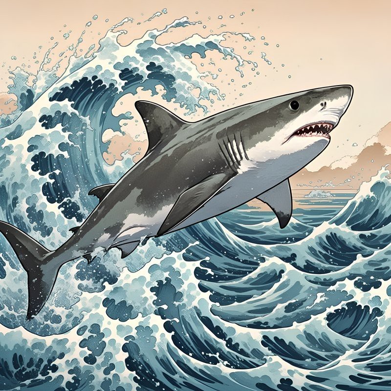 球鯊最帥的十張照片【球鯊的王者風范：十張最具視覺沖擊力的照片解析】