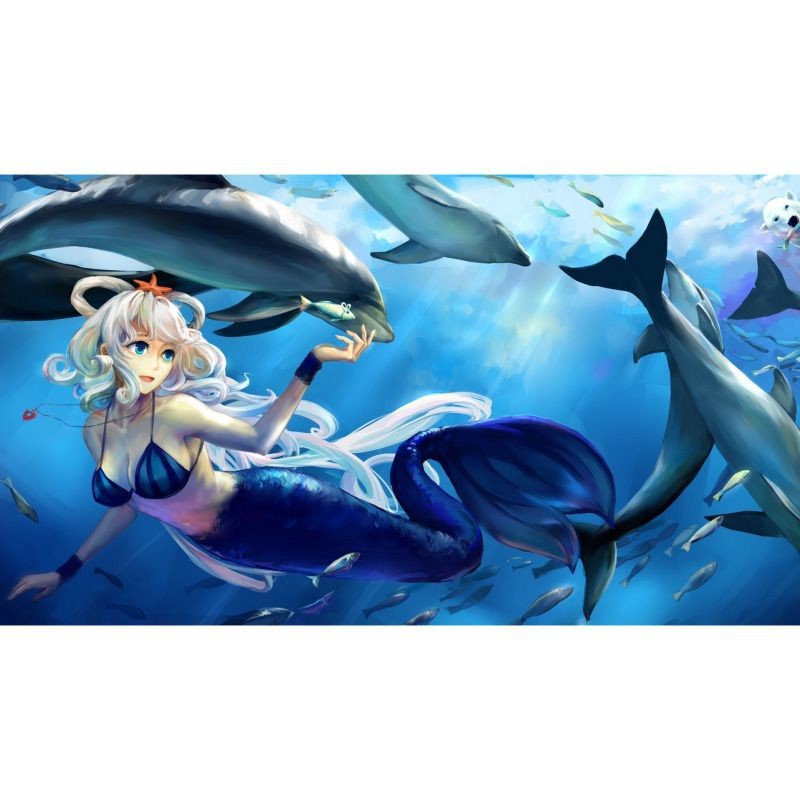 美人魚仙女【《美人魚仙女》*長發(fā)公主驚艷全場團(tuán)子只小藍(lán)胖】