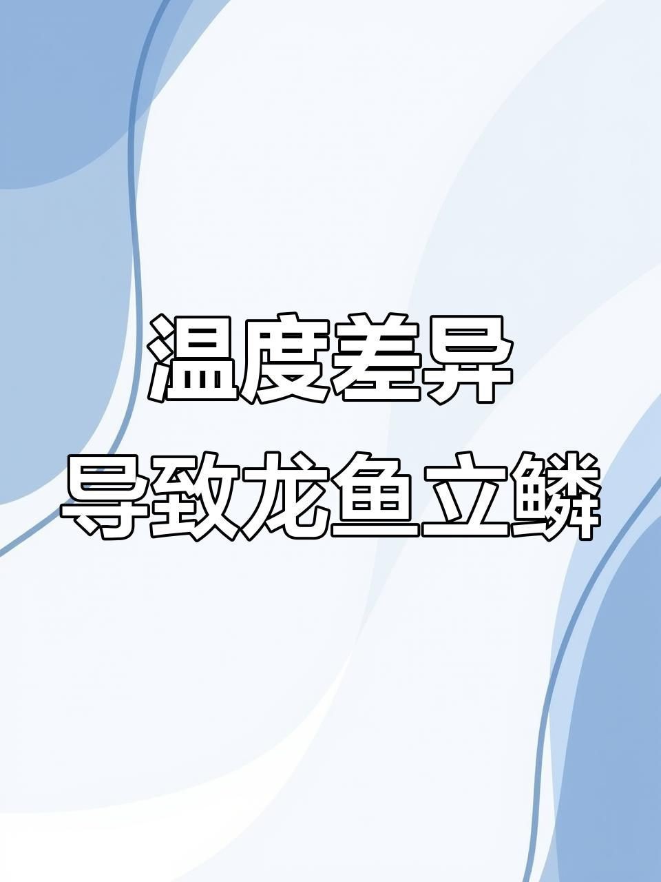 能詳細說說龍魚立鱗的癥狀嗎？【龍魚立鱗原因揭秘】