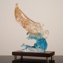 金龍魚實木工藝品【金龍魚實木工藝品金龍魚實木工藝品\