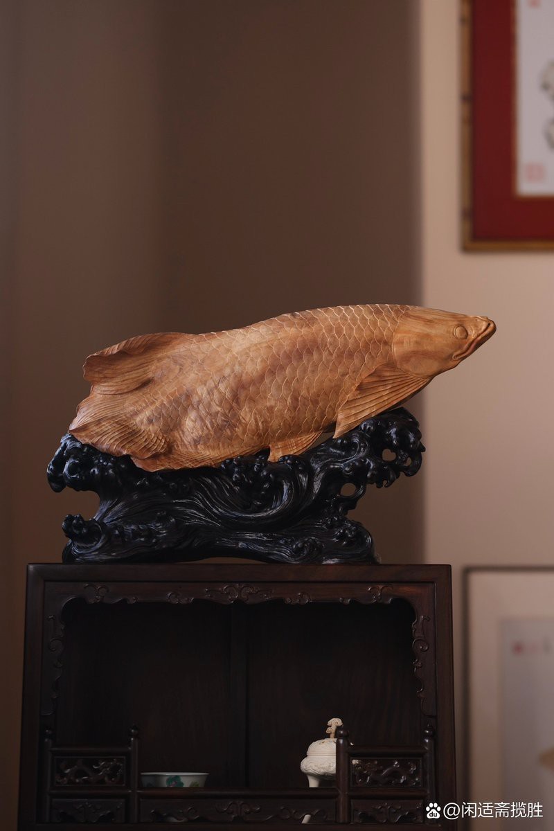 金龍魚實木工藝品【金龍魚實木工藝品金龍魚實木工藝品\