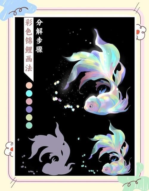 錦鯉的變色過(guò)程圖片【《錦鯉變色過(guò)程：奇妙色彩的漸變之旅》】