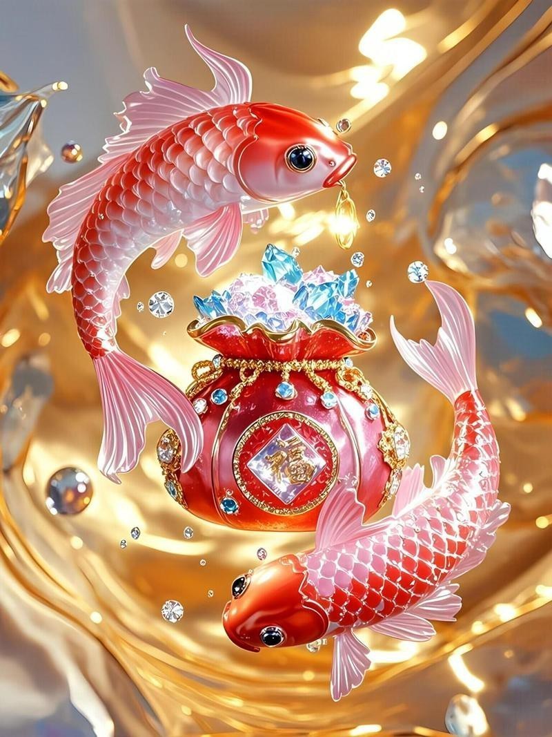 福魚圖片大全【《福魚圖片大全》呈現了豐富多樣的福魚形象】