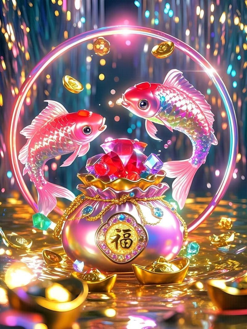 福魚圖片大全【《福魚圖片大全》呈現了豐富多樣的福魚形象】