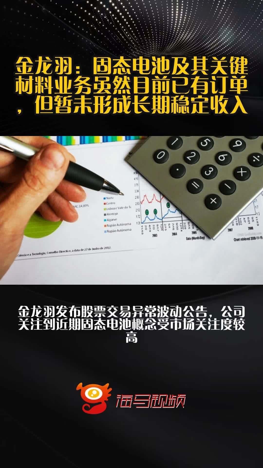 金龍羽的固態電池訂單情況【《金龍羽固態電池訂單情況》】