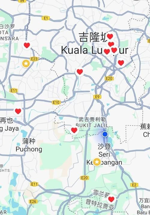 馬來西亞吉隆坡地圖【《馬來西亞吉隆坡地圖：探索多元都市的地理畫卷》】