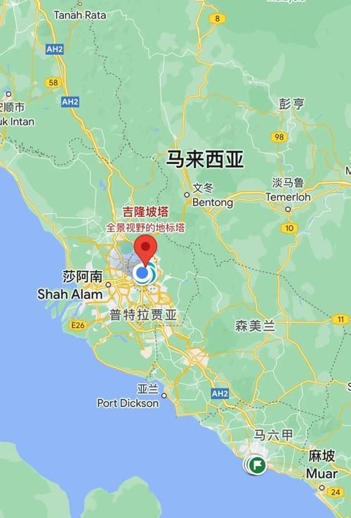 馬來西亞吉隆坡地圖【《馬來西亞吉隆坡地圖：探索多元都市的地理畫卷》】
