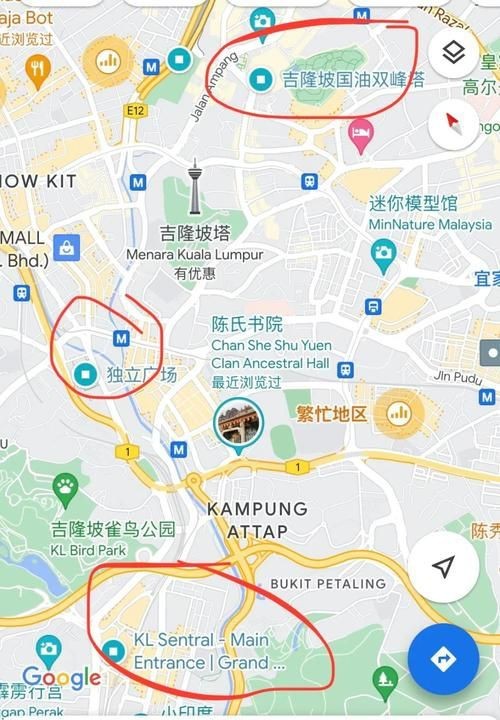 馬來西亞吉隆坡地圖【《馬來西亞吉隆坡地圖：探索多元都市的地理畫卷》】