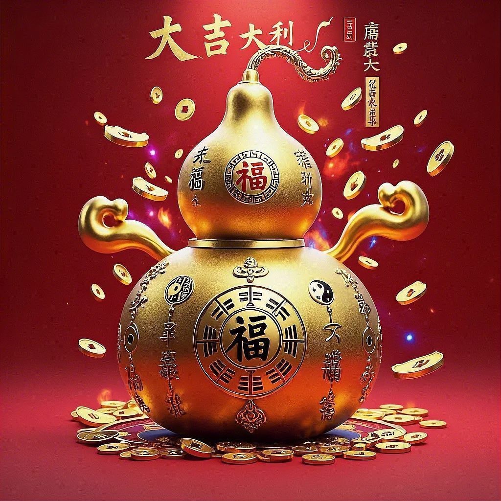招財圖片聚財旺財【2025招財轉運頭像|招財進寶，財源廣進】