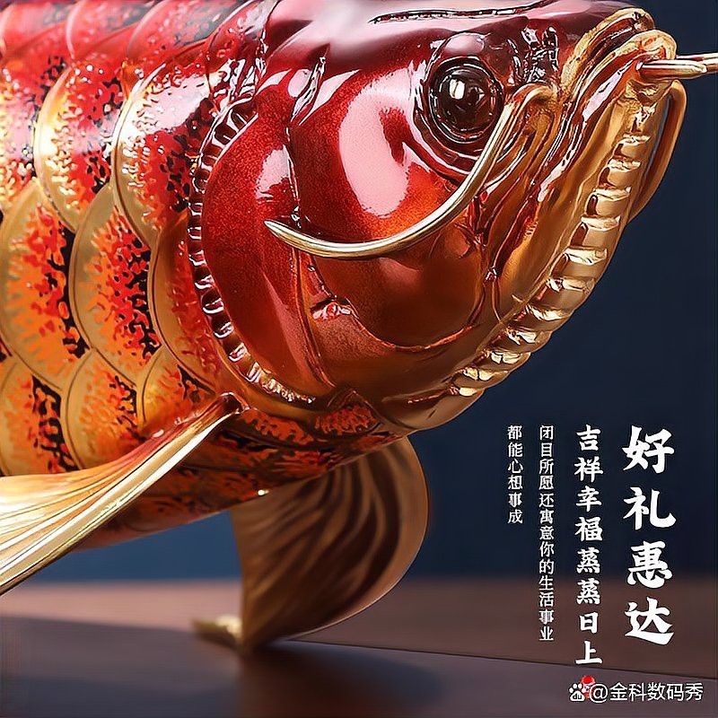 龍魚家居擺件圖片【《龍魚家居擺件：獨特魅力與美好寓意》**】