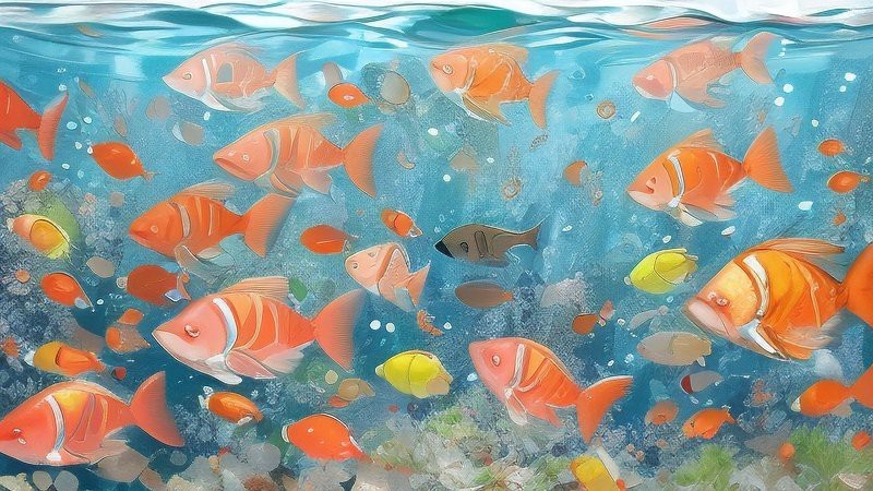 高清龍鳳魚圖片做壁紙合適嗎？【高清龍鳳魚圖片壁紙有哪些尺寸】