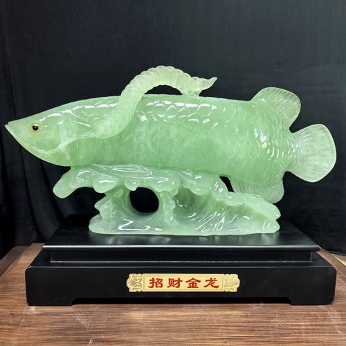 龍魚擺件圖片大全【龍魚擺件圖片大全金龍魚擺件文化象征與擺放藝術(shù)夜未眠】