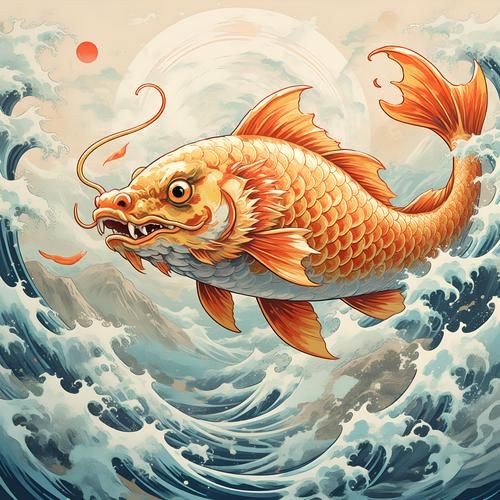 金龍魚微信頭像圖片【《金龍魚微信頭像圖片：獨(dú)特與多元的視覺呈現(xiàn)》】