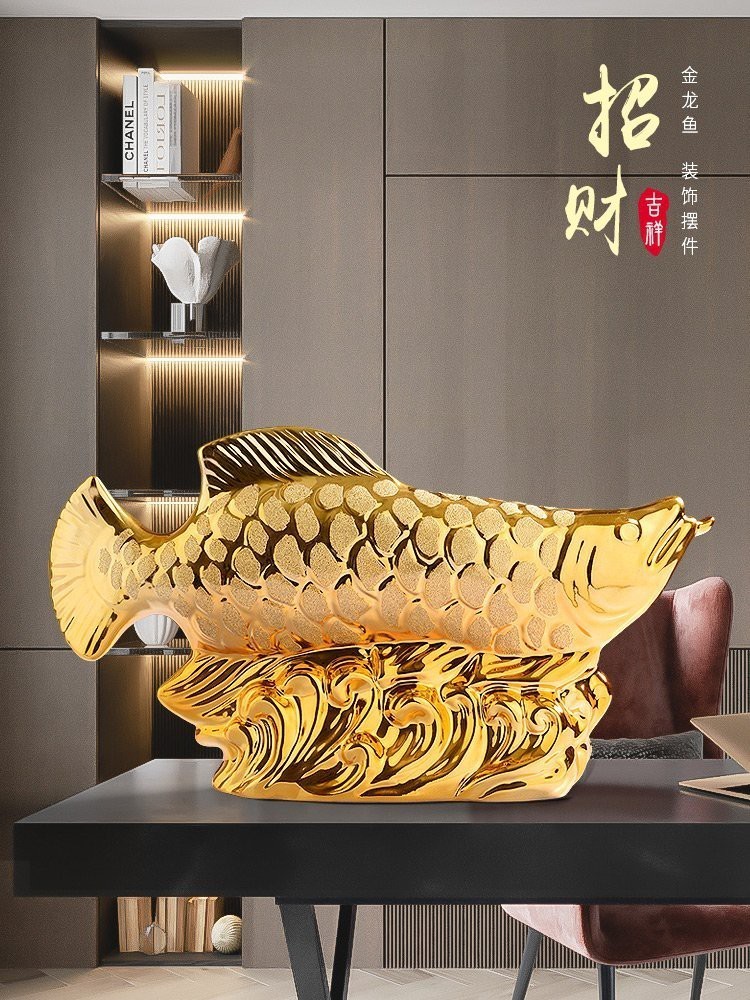 金龍魚擺件的風水寓意【招財金龍魚擺件有什么推薦這幾款不錯】