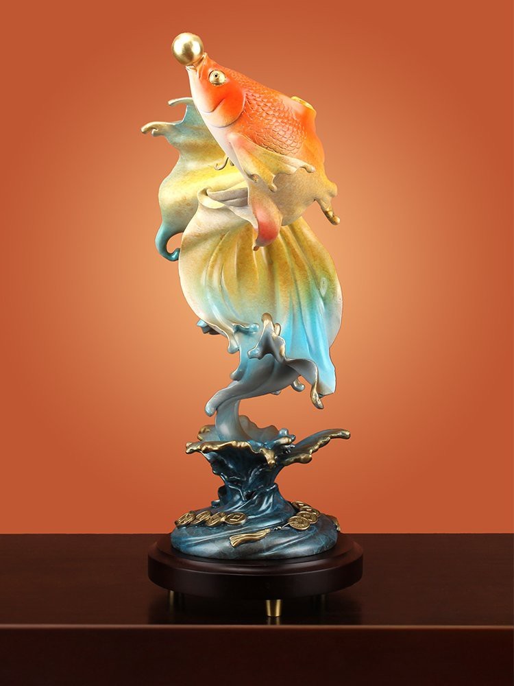 金龍魚擺件的風水寓意【招財金龍魚擺件有什么推薦這幾款不錯】