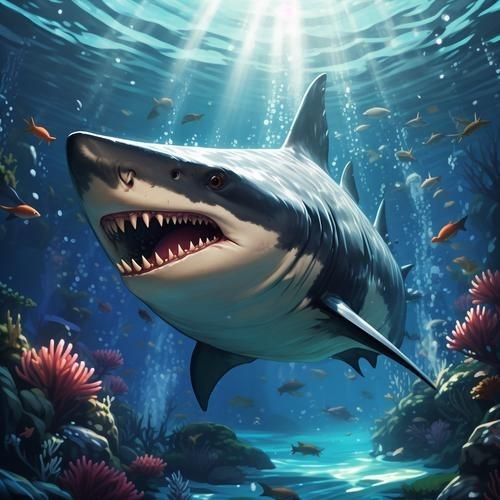 邁克鯊魚的圖片【印尼漁民從大母鯊腹中發現獨眼白化病小鯊魚網友：像怪物公司】