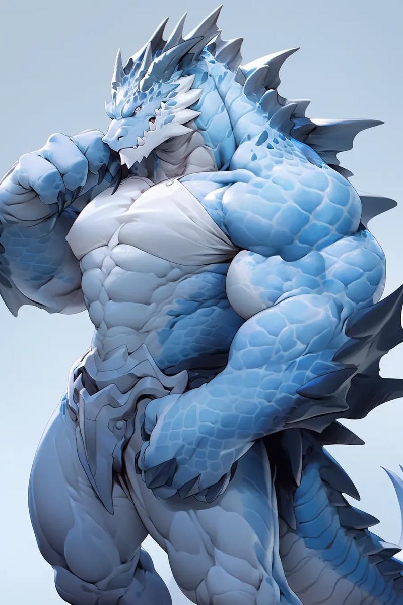 龍人形態圖片【《龍人形態圖片：奇幻與神秘的視覺呈現》】