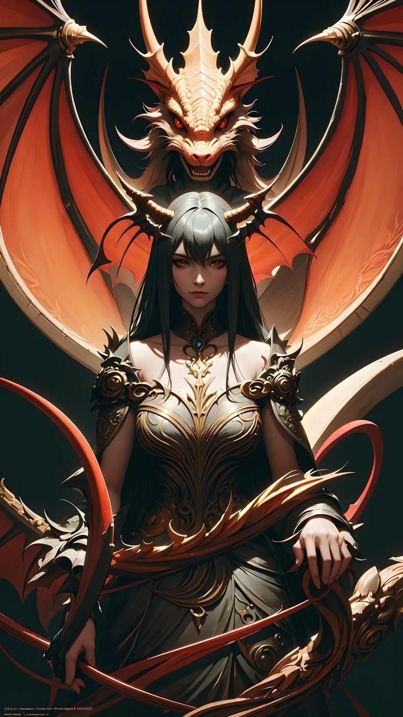 龍人形態圖片【《龍人形態圖片：奇幻與神秘的視覺呈現》】