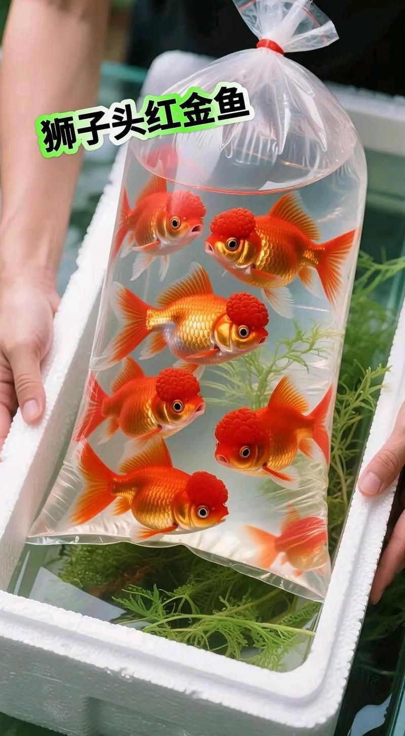 紅獅頭金魚【《紅獅頭金魚：水中靈動的絢麗精靈》】 紅獅頭金魚【《紅獅頭金魚：水中靈動的絢麗精靈》】 龍魚論壇 第5張