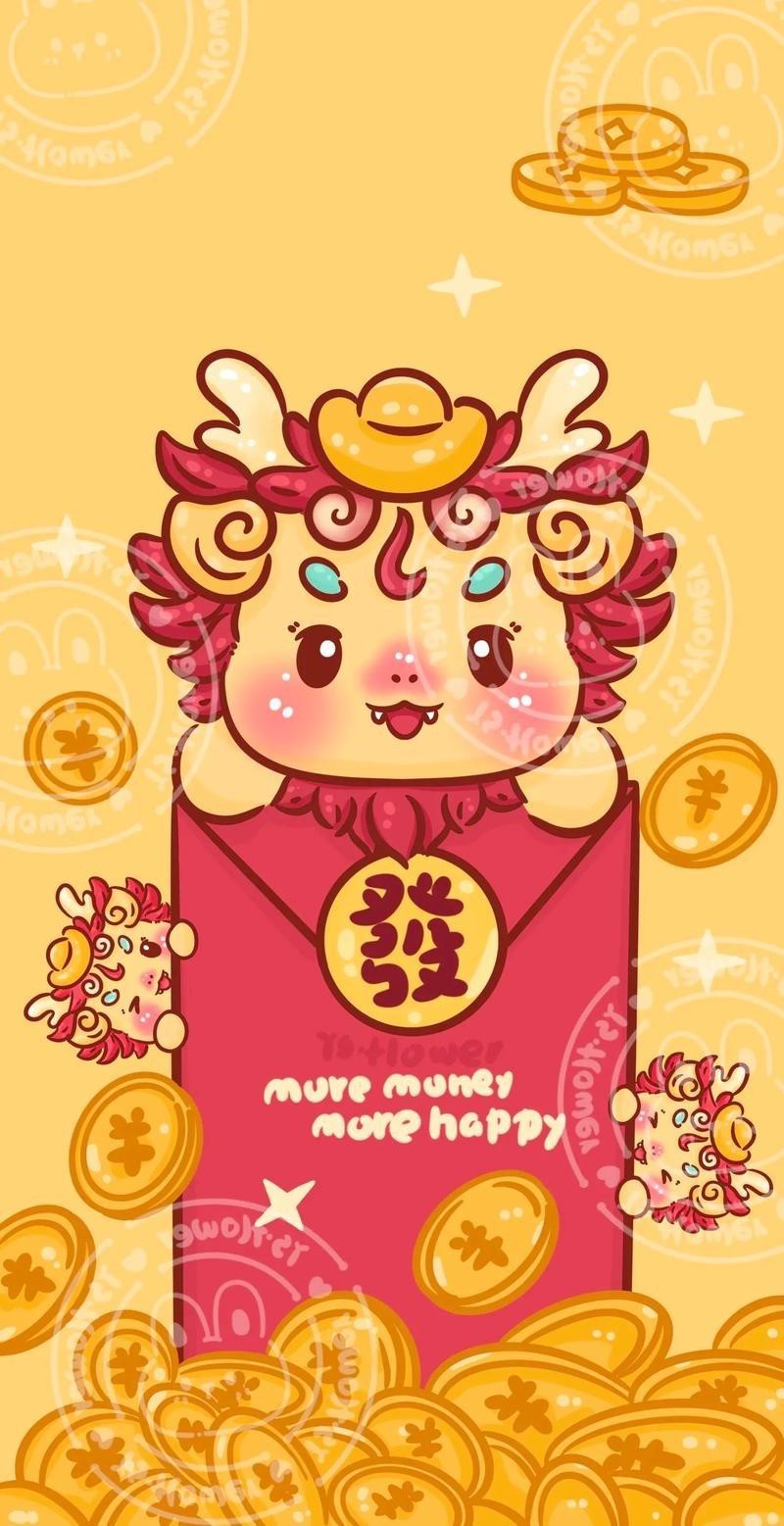 國潮風格的金龍插畫有哪些？【國潮風格的金龍插畫融合了傳統與現代元素，展現出獨特魅力】