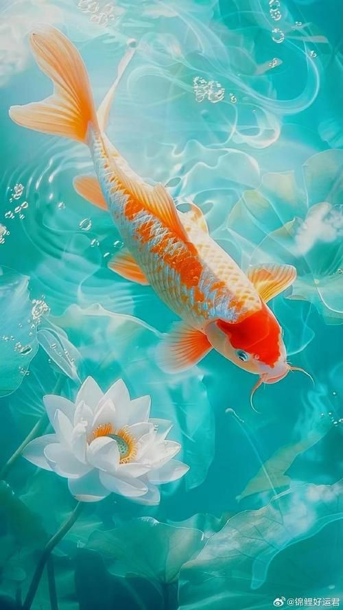 錦鯉魚的圖片【《錦鯉魚的絢麗風姿》】