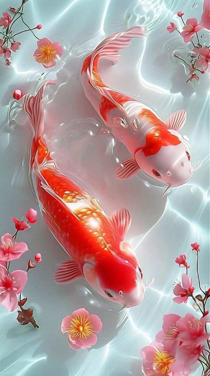 錦鯉魚的圖片【《錦鯉魚的絢麗風姿》】