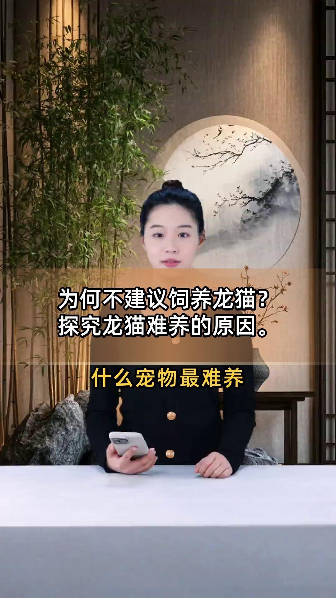 龍貓為什么不建議養【《龍貓不建議養的原因》】