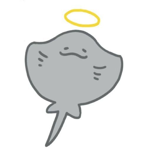 魔鬼魚Q版圖片【簡筆畫教程：魔鬼魚q版圖片以其獨特的創(chuàng)意和可愛的風格】