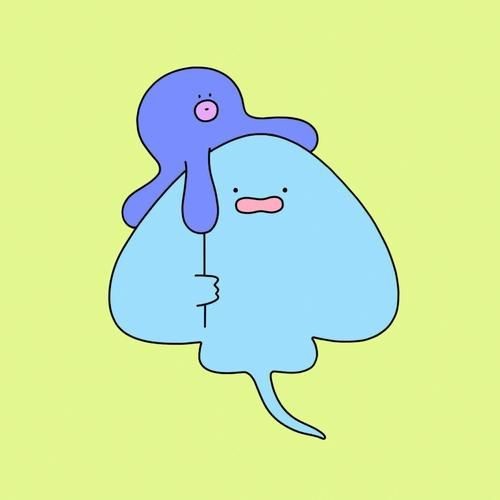 魔鬼魚Q版圖片【簡筆畫教程：魔鬼魚q版圖片以其獨特的創(chuàng)意和可愛的風格】