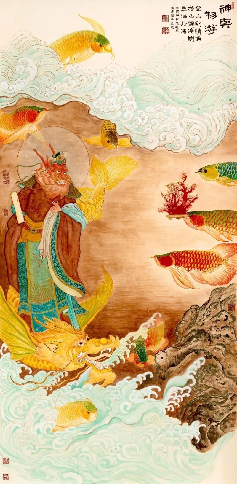 龍魚配魚有哪些有圖【養魚老道，龍魚和什么魚混養比較合適】